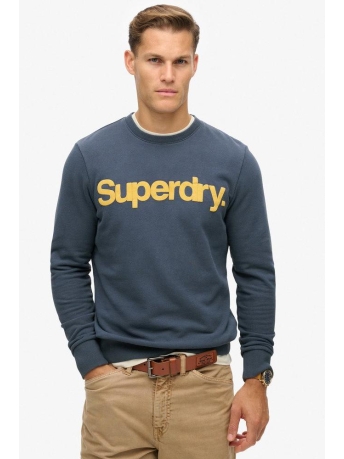 Superdry Trui CLASSIC CORE LOGO SWEATSHIRT M2013714A LAUREN NAVY