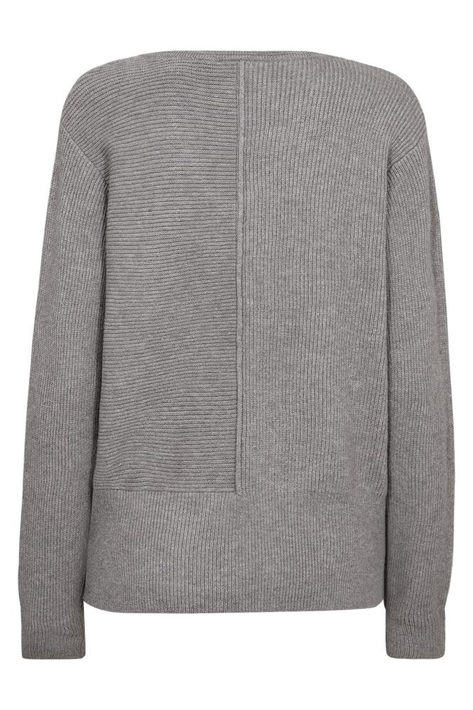 FQCLAURA PULLOVER 202822 MED GREY MELANGE