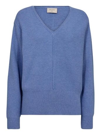 Freequent Trui FQCLAURA PULLOVER WEDGEWOOD MELANGE