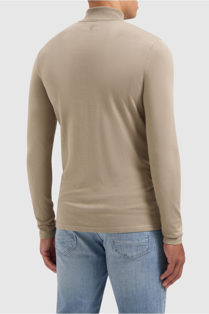 REGULAR FIT KNITWEAR TURTLENECK 10813 53 TAUPE