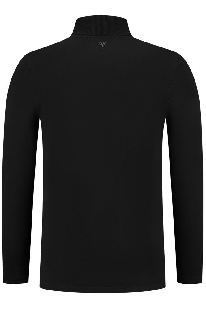 REGULAR FIT KNITWEAR TURTLENECK 10813 02 BLACK