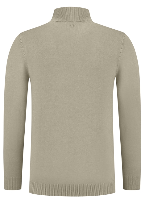 Pure Path regular fit knitwear mockneck ls