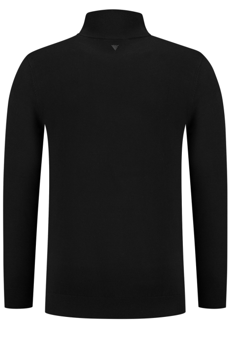 Pure Path regular fit knitwear mockneck ls