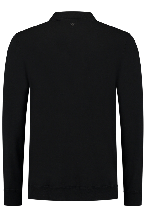 Pure Path regular fit knitwear polo ls