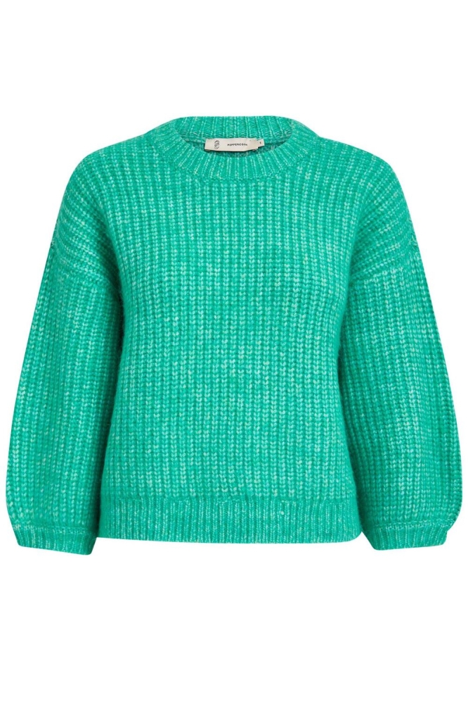 CORI 3 4 SLEEVE KNIT PULL PC7997 3048M GUMDROP GREEN MEL