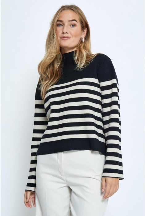 Minus mi6297 lupi stripe knit pullover