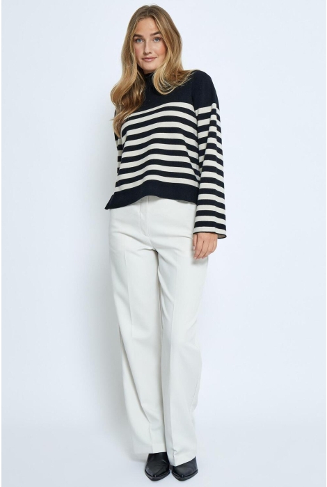 Minus mi6297 lupi stripe knit pullover