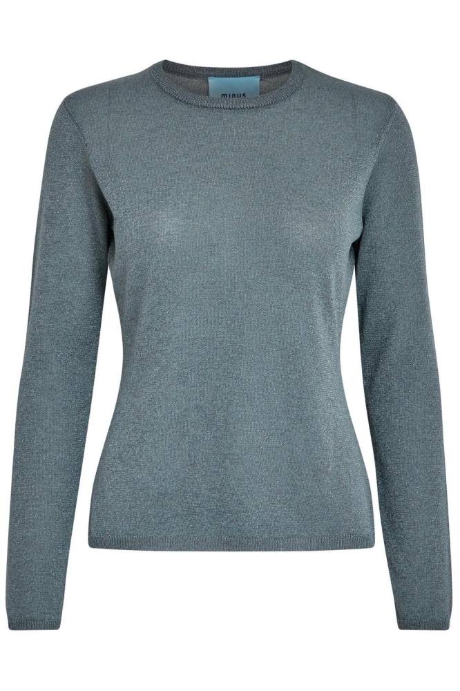 ADINA ROUND NECK KNIT PUL MI6291 148MET GUNMETAL METALLIC