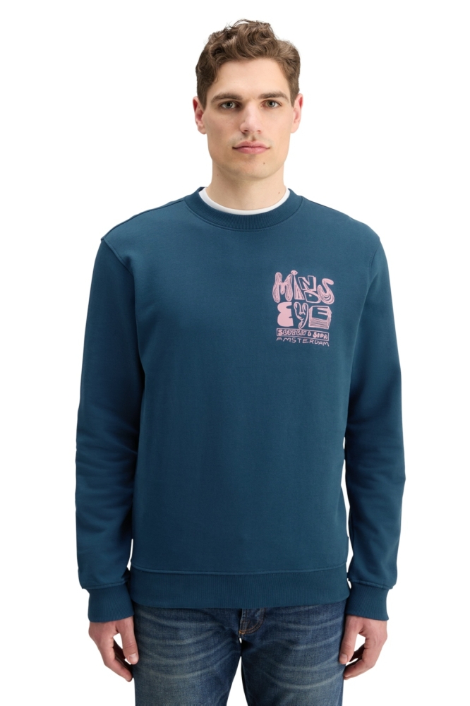 LEFT CHEST ARTWORK SWEATSHIRT 178751 401