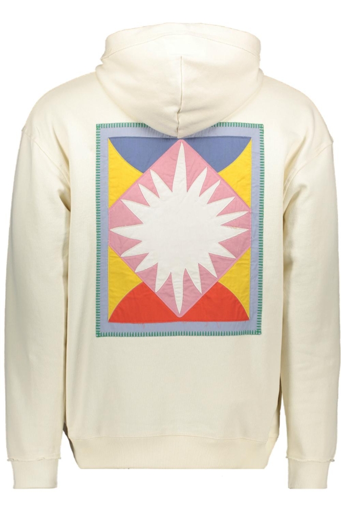 PATCHWORK APPLIQUE ARTWORK HOODIE 178765 101