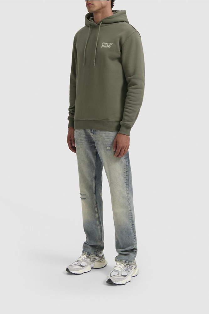 HOODY 24030302 10 ARMY GREEN