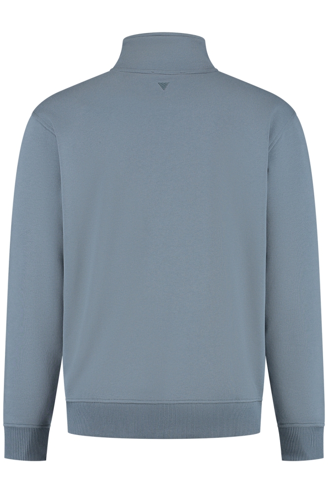 LOOSE FIT SWEATERS HALFZIP LS 24030319 35 BLUE