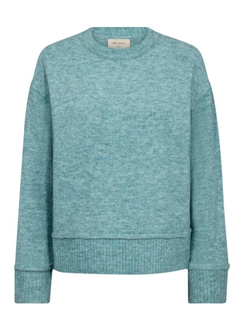 Freequent Trui FQMULLE PULLOVER 204036 DUSTY TURQUOISE MELANGE