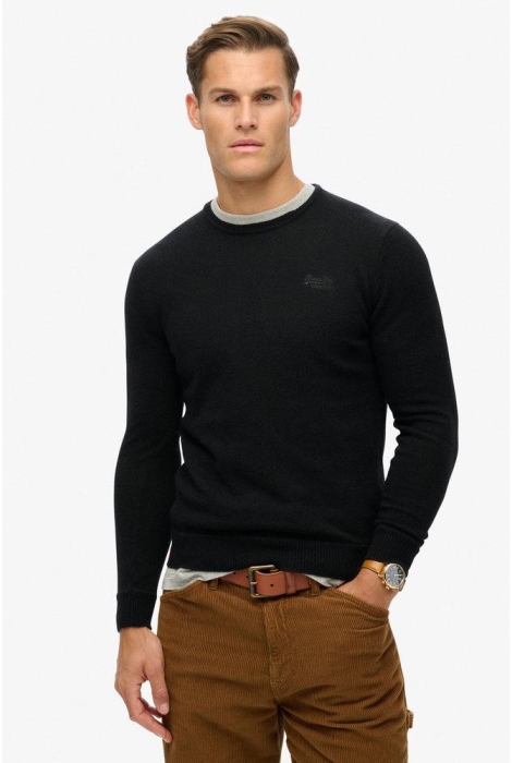 Superdry essential slim fit crew jumper