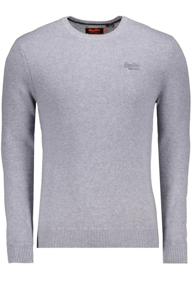 ESSENTIAL SLIM FIT CREW JUMPER M6110641A CLOUD GREY MARL