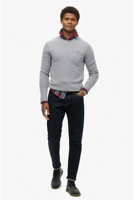 Superdry essential slim fit crew jumper