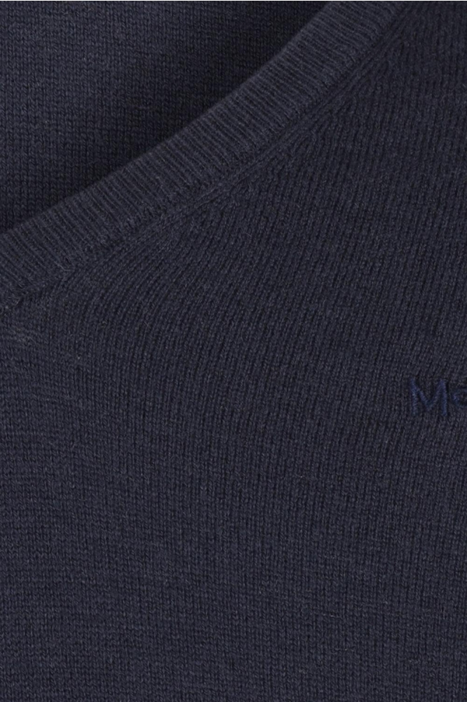 V NECK SWEATER MM242 1201 01 2100 Navy