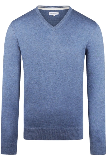 McGregor Trui V NECK SWEATER MM242 1201 01 2008 Faded Blue