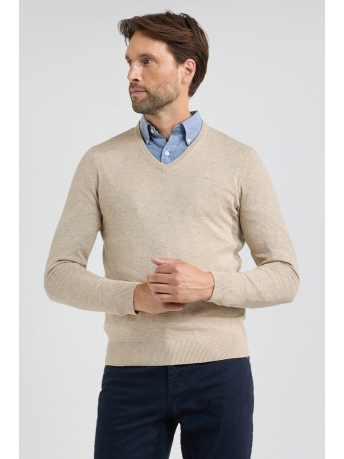 McGregor Trui V NECK SWEATER MM242 1201 01 3100 Sand