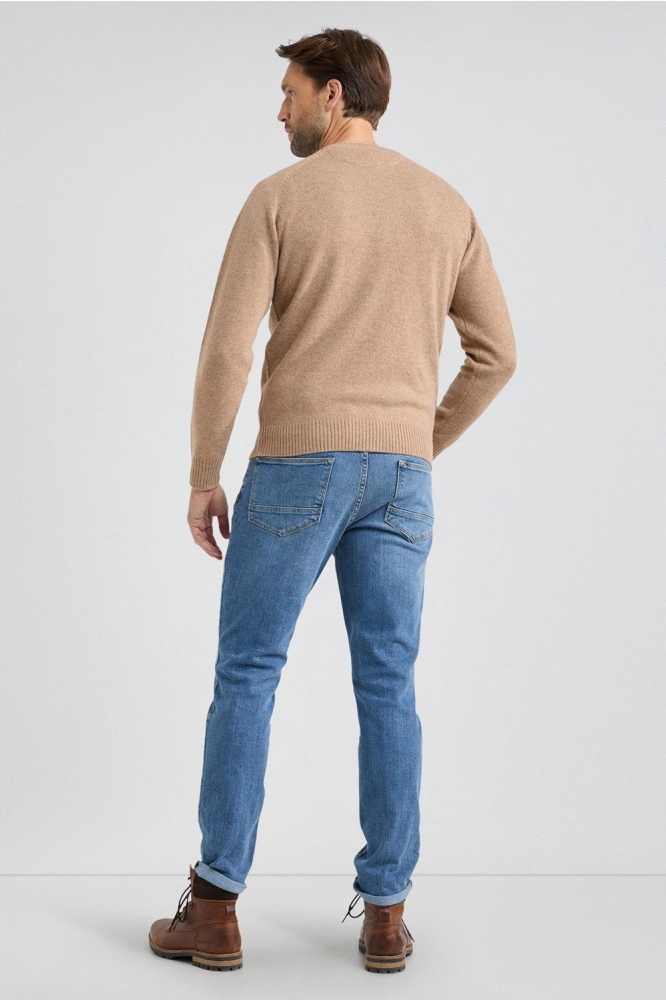 LAMBSWOOL CREW NECK SWEATER MM242 1202 02 3100 Sand