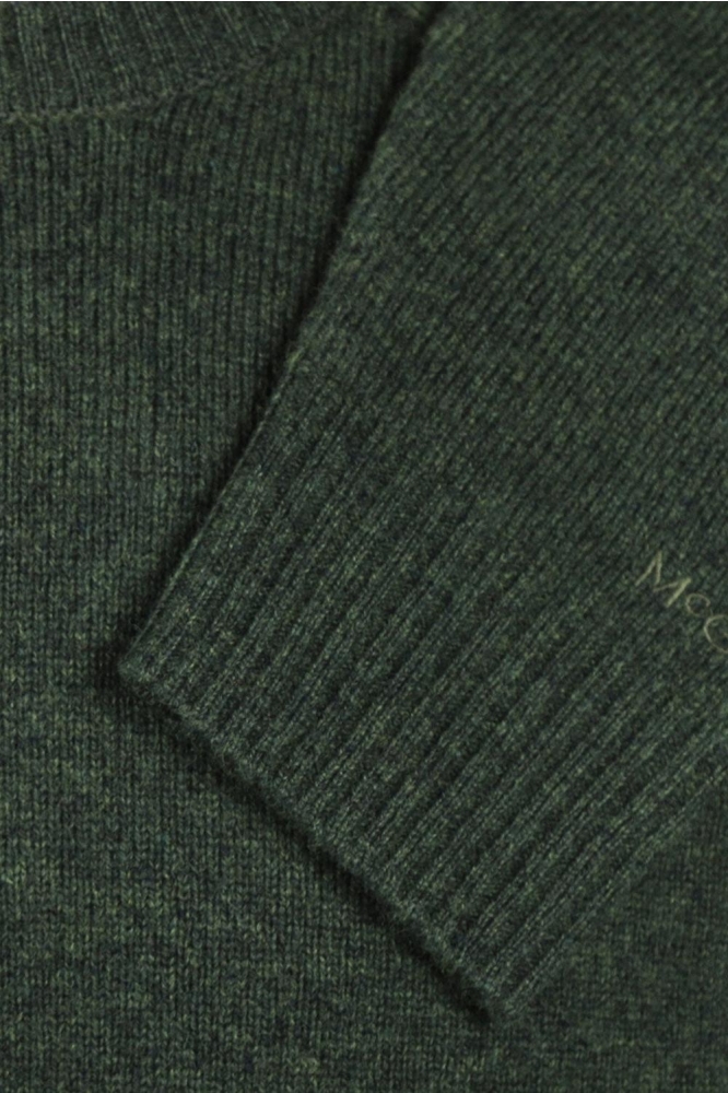 LAMBSWOOL CREW NECK SWEATER MM242 1202 02 5107 Dark Sage