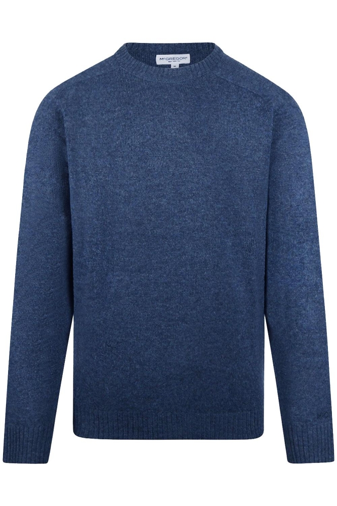 LAMBSWOOL CREW NECK SWEATER MM242 1202 02 2100 Navy