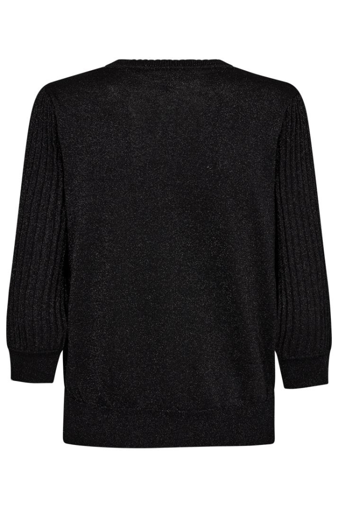 FQGLITTA PULLOVER 205244 BLACK W BLACK METALLIC