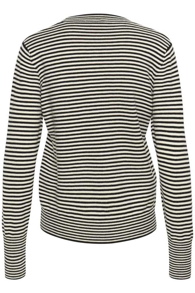 KANALA KNIT PULLOVER 10509259 106660 CHALK/BLACK SMALL STRIP