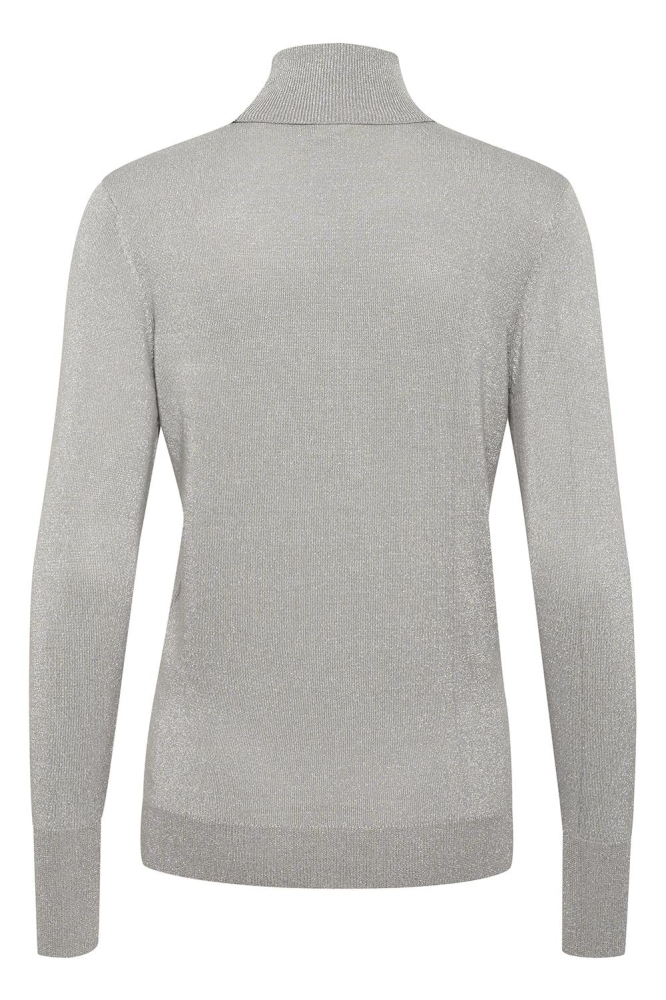 KAREGINA ROLLNECK PULLOVER 10509736 106667 GREY SILVER METALLIC