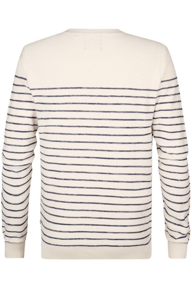 KNITWEAR ROUND NECK BASIC M 1050 KWR201 0112 Seashell