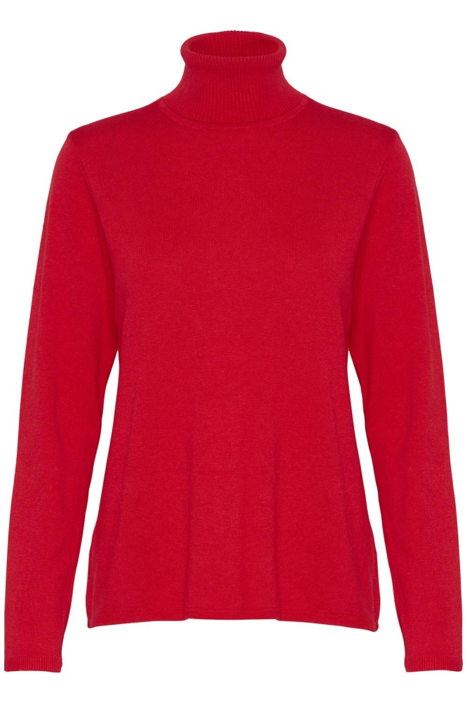 CUANNEMARIE LOOSE ROLL NECK 50104061 1816631 CHINESE RED MELANGE