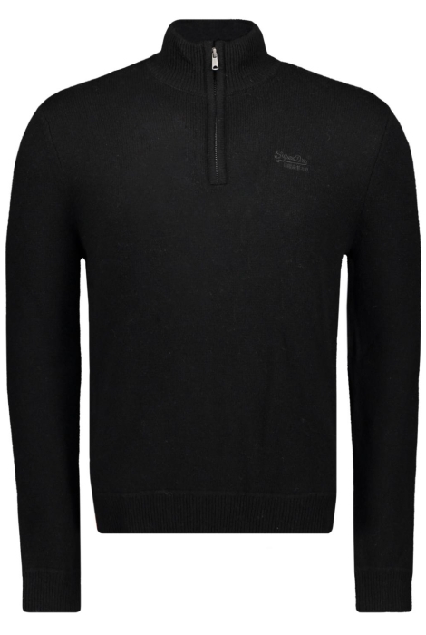 Superdry essential emb knit half zip