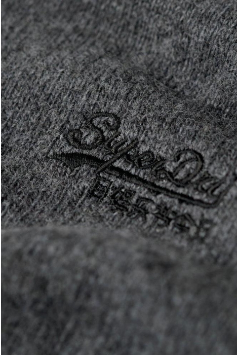 Superdry essential emb knit half zip