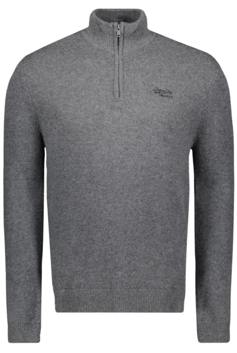 Superdry essential emb knit half zip