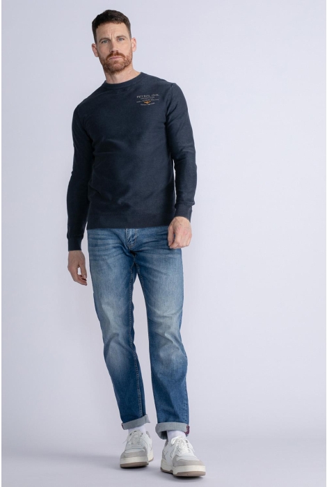 Petrol Industries men knitwear round neck basic