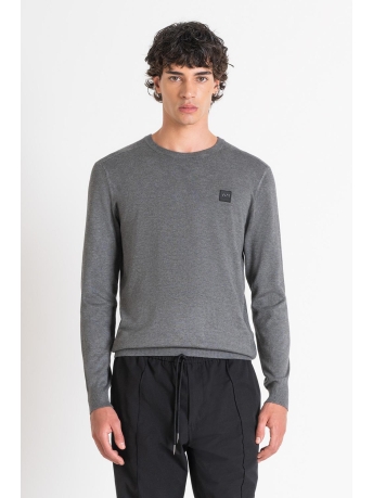 Antony Morato Trui SWEATER MMSW01439 YA500002 9005 MEDIUM GREY MELANGE