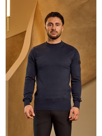 Malelions Trui KNITTED CREWNECK MM1 PS25 02 303 NAVY