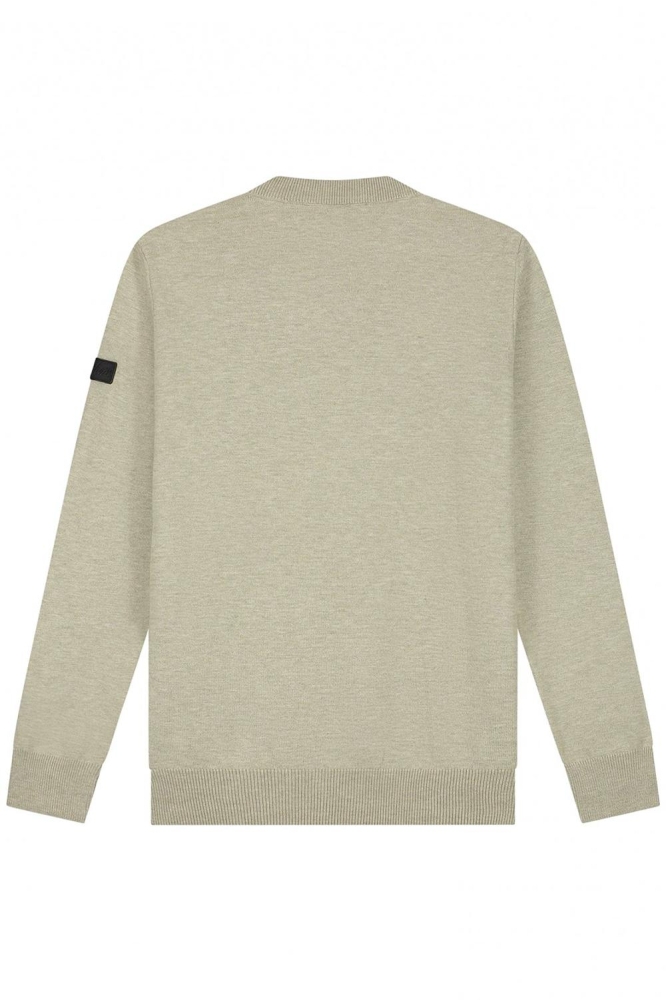 KNITTED CREWNECK MM1 PS25 02 287 PALE AQUA