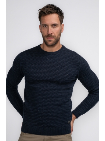 Petrol Industries Trui KNITWEAR ROUND NECK BASIC M 3040 KWR222 Sky Captain