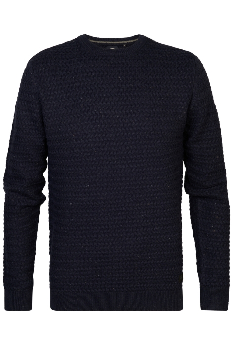 Petrol Industries men knitwear round neck basic