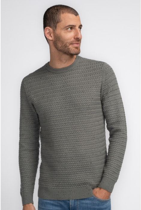 Petrol Industries men knitwear round neck basic