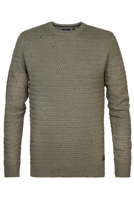 Petrol Industries men knitwear round neck basic