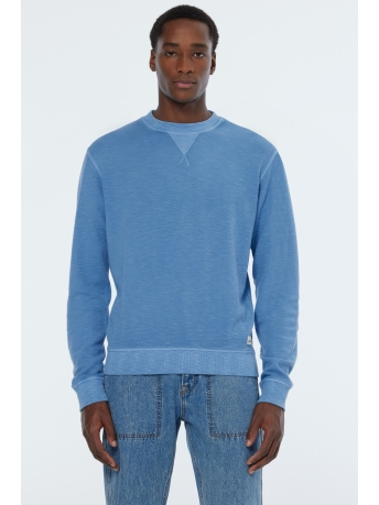 Scotch & Soda Trui GARMENT DYE STRUCTURED SWEATSHIRT 179890 420