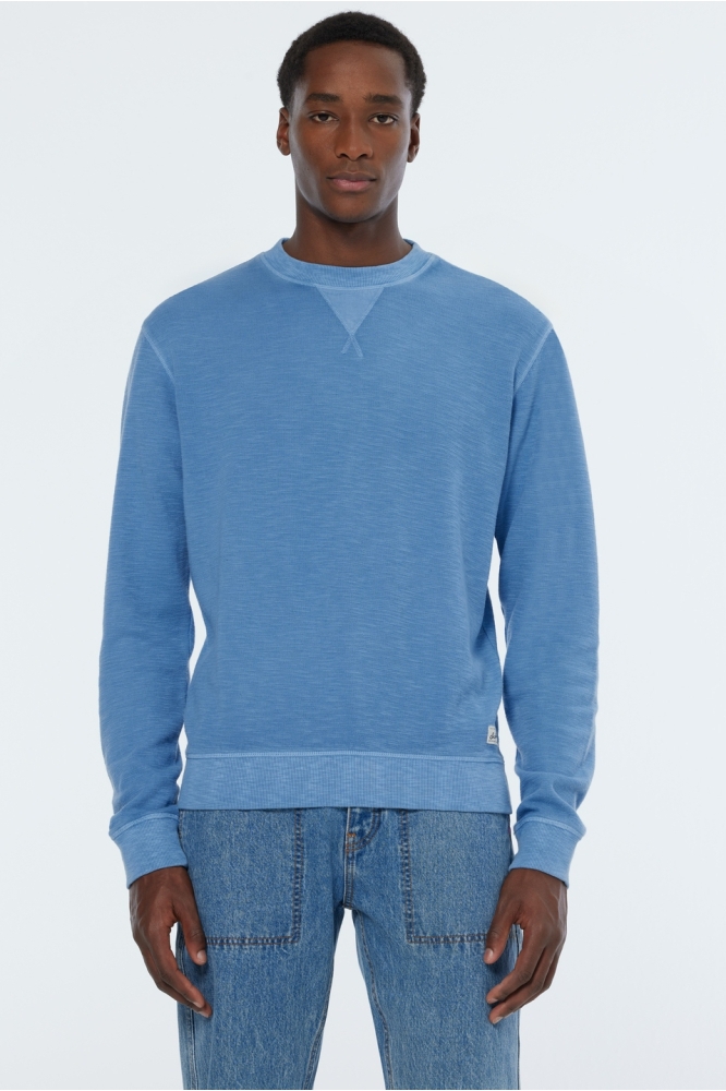 GARMENT DYE STRUCTURED SWEATSHIRT 179890 420