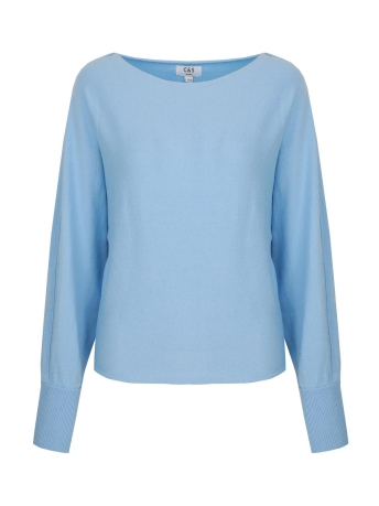 C&S The Label Trui FLORINE SWEATER 25VAC01 ICE BLUE