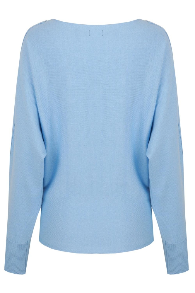 FLORINE SWEATER 25VAC01 ICE BLUE