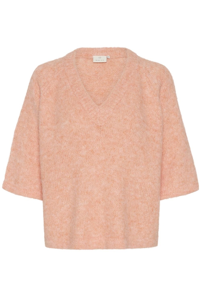 KAEMILIE V NECK PULLOVER 10509767 141228 Peach Nectar