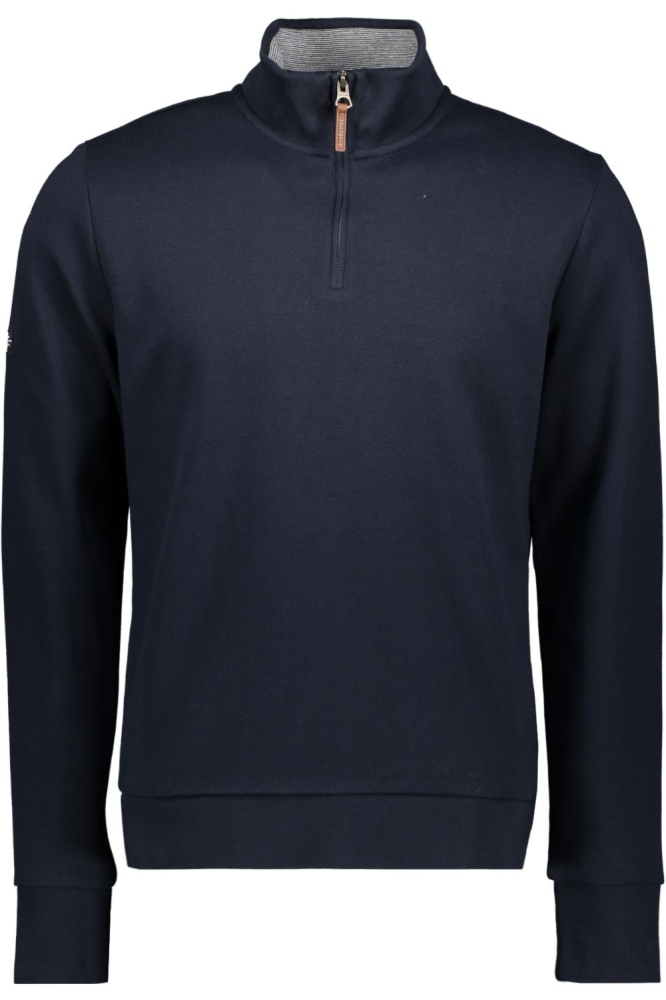 CORE PIQUE HALF ZIP M2014078A ECLIPSE NAVY 