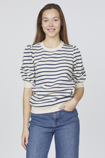 SisterS point Trui NEW PEVA PUFF SS 18394 MIDNIGHT/STRIPE