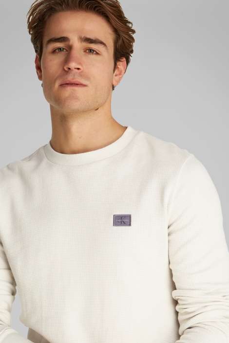 Calvin Klein woven label waffle